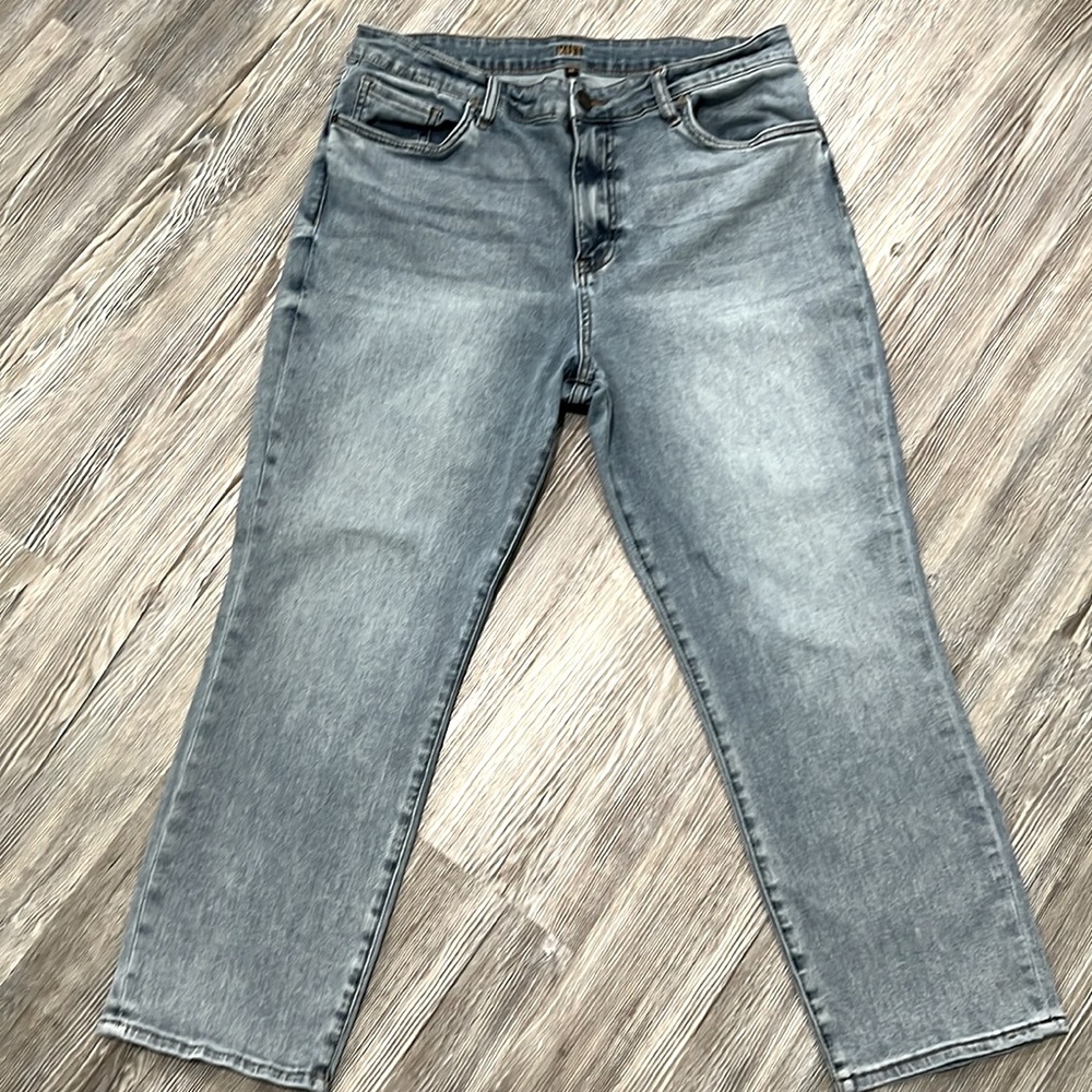 Women’s KUT High-Rise Crop Roll Up Denim Capris